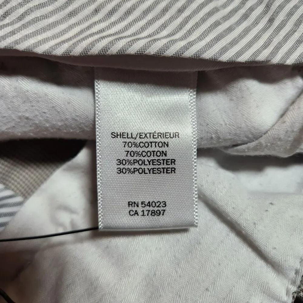 Banana Republic Dress Pants Men 36X30 (35X27) Tan Houndstooth Straight Leg